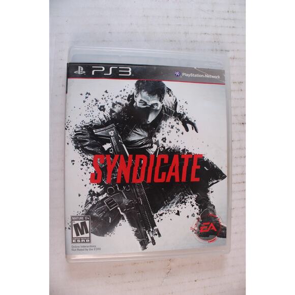 Syndicate (Sony PlayStation 3, PS3, 2012) Authentic, tested/works - Picture 1 of 9